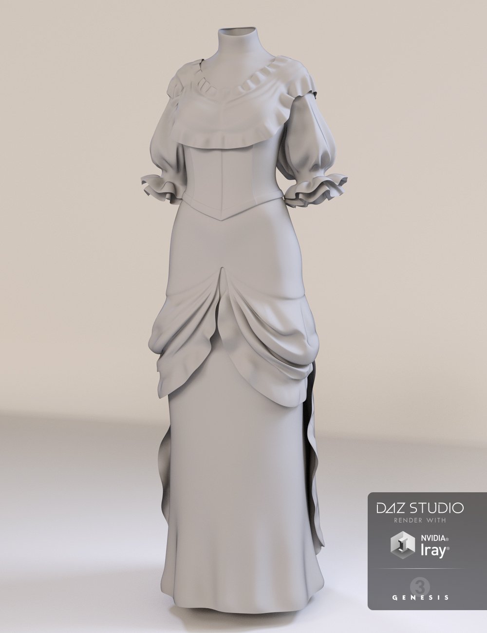 Vintage Rose for Genesis 3 Female(s) by: JGreenleesPoisenedLily, 3D Models by Daz 3D