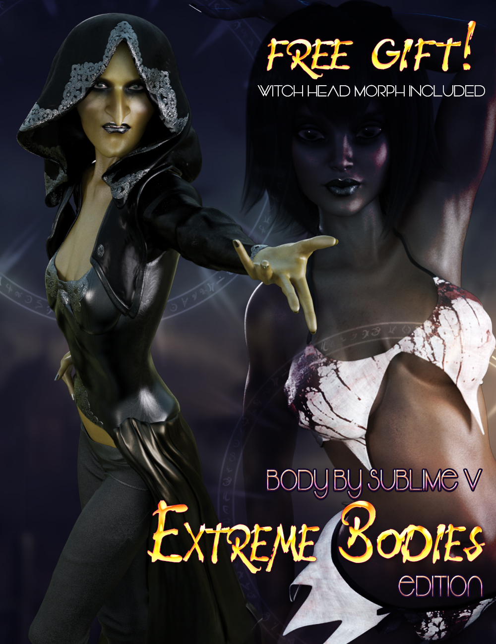 Body By Sublime V - Extreme Bodies Edition by: 3DSublimeProductions, 3D Models by Daz 3D