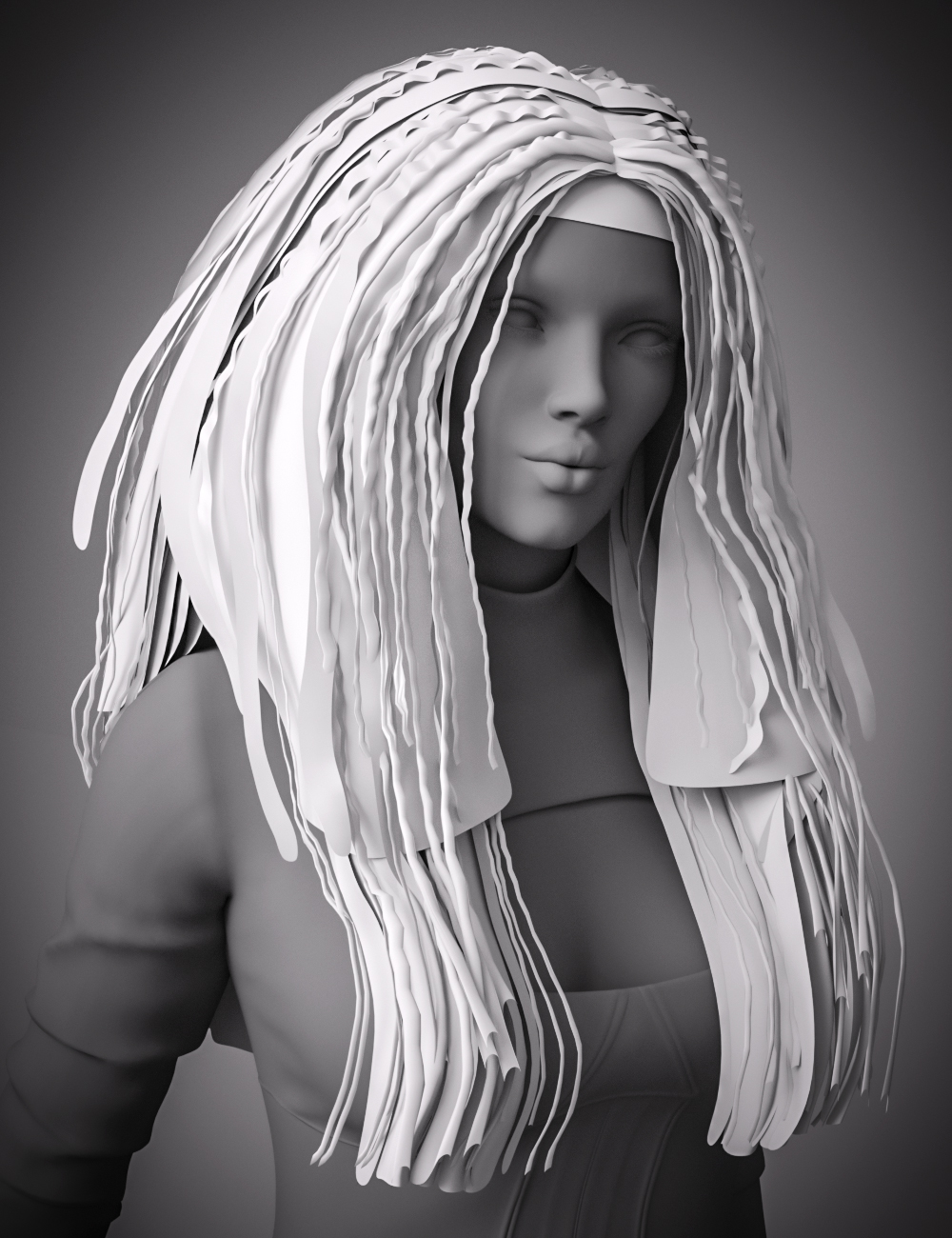 Cloey Hair for Genesis 3 Female(s) by: Propschick, 3D Models by Daz 3D