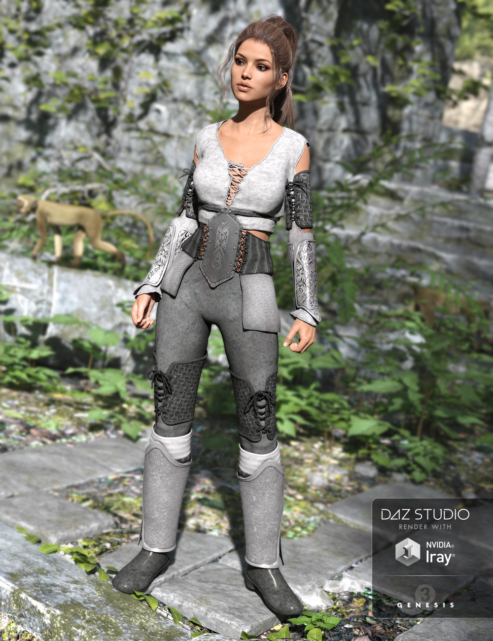 Ailmer Outfit for Genesis 3 Female(s) by: Barbara Brundon, 3D Models by Daz 3D
