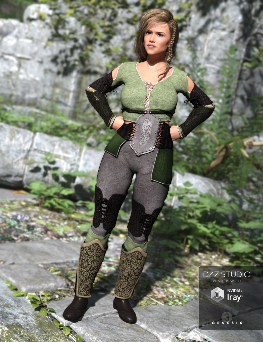 Ailmer Outfit for Genesis 3 Female(s) Ailmer Outfit for Genesis 3 Female(s) by: Barbara Brundon, 3D Models by Daz 3D
