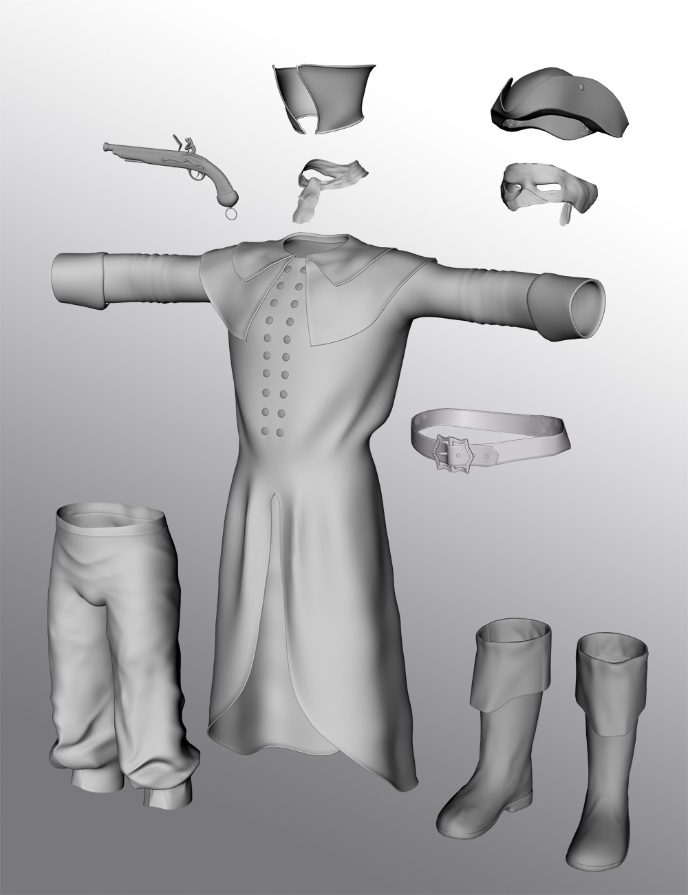 Highwayman for Genesis 3 Male(s) Highwayman for Genesis 3 Male(s) by: Meshitup, 3D Models by Daz 3D