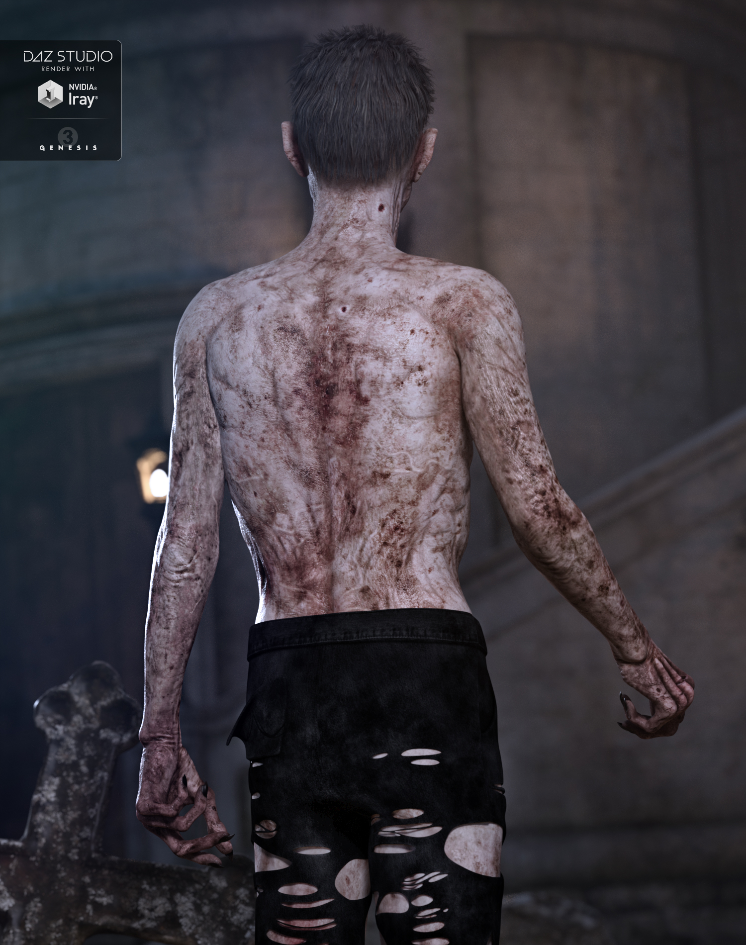 Mathius Vampire for Genesis 3 Male(s) by: , 3D Models by Daz 3D