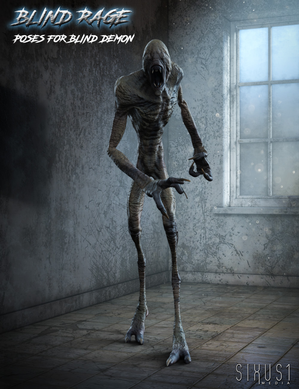Blind Rage - Poses for Blind Demon | Daz 3D