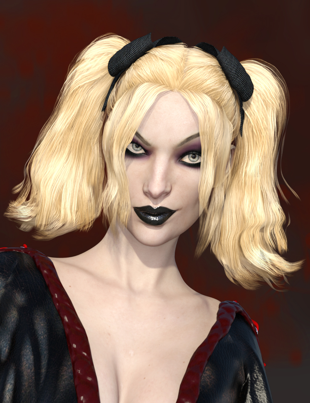 Ayleen Hair for Genesis 3 Female(s) by: Larisha, 3D Models by Daz 3D