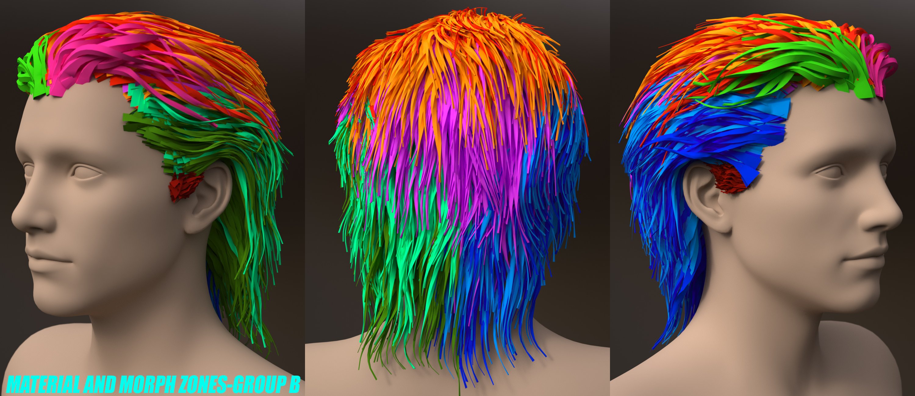 Warrior Wet Hair for Genesis 3 Male(s) Warrior Wet Hair for Genesis 3 Male(s) by: Linday, 3D Models by Daz 3D