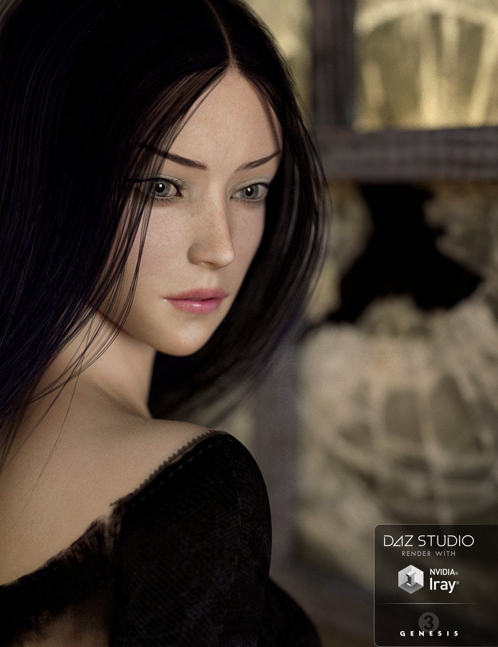 SC Rain for Genesis 3 Female by: Second-Circle, 3D Models by Daz 3D