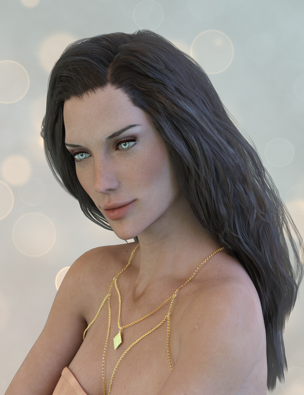 Gaiane for Genesis 3 Female(s) by: xtrart-3d, 3D Models by Daz 3D