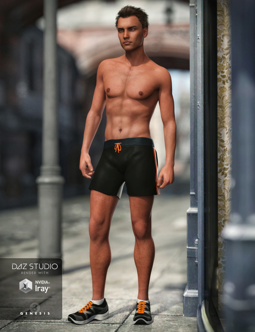 Ethan for Lucian 7 by: DemonicaEviliusJessaii, 3D Models by Daz 3D