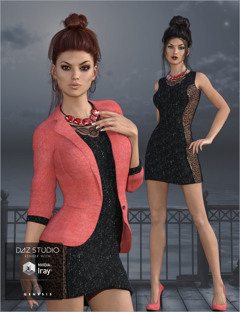 City Chic Too Textures by: , 3D Models by Daz 3D
