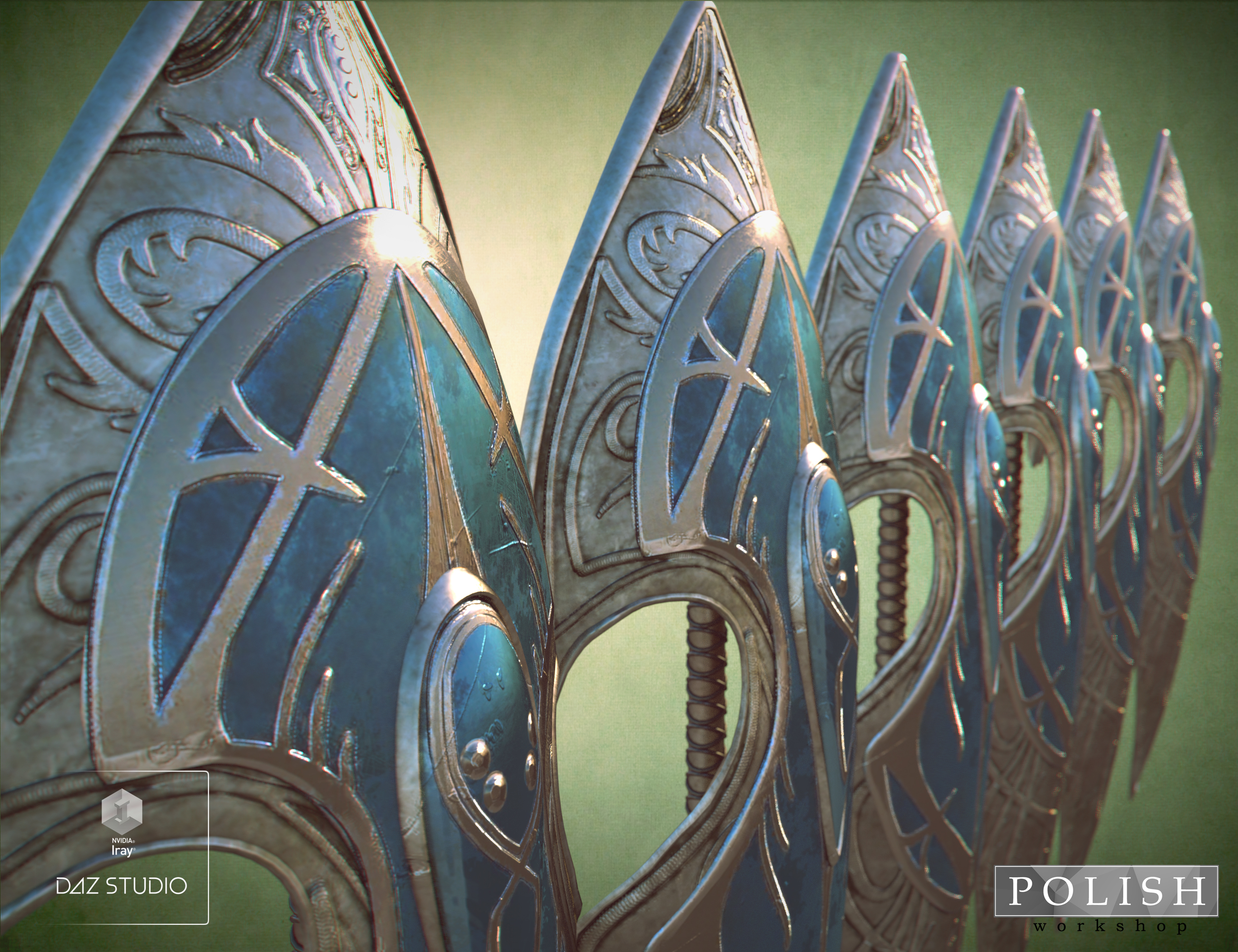 Elven Weapon Spearman Elven Weapon Spearman by: Polish, 3D Models by Daz 3D
