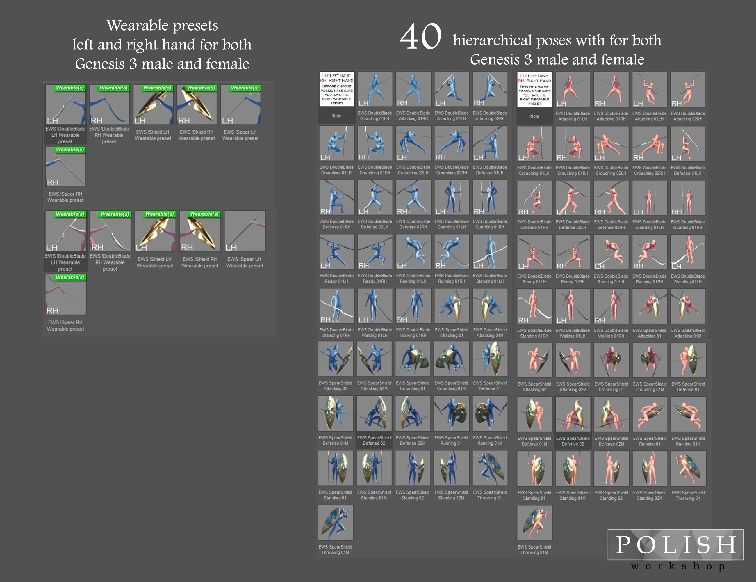 Elven Weapon Spearman Elven Weapon Spearman by: Polish, 3D Models by Daz 3D