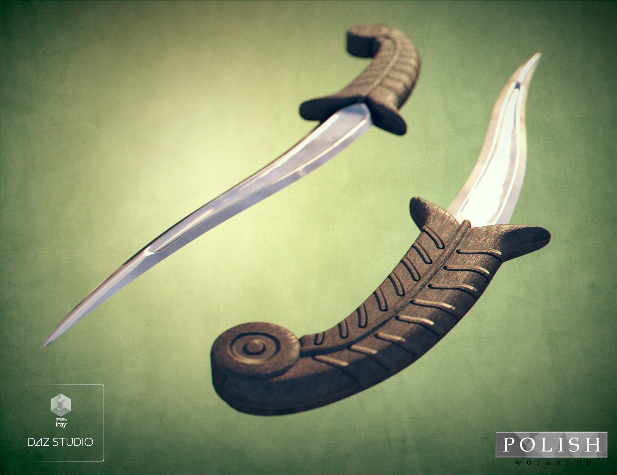 Elven Weapon Swordsman Elven Weapon Swordsman by: Polish, 3D Models by Daz 3D