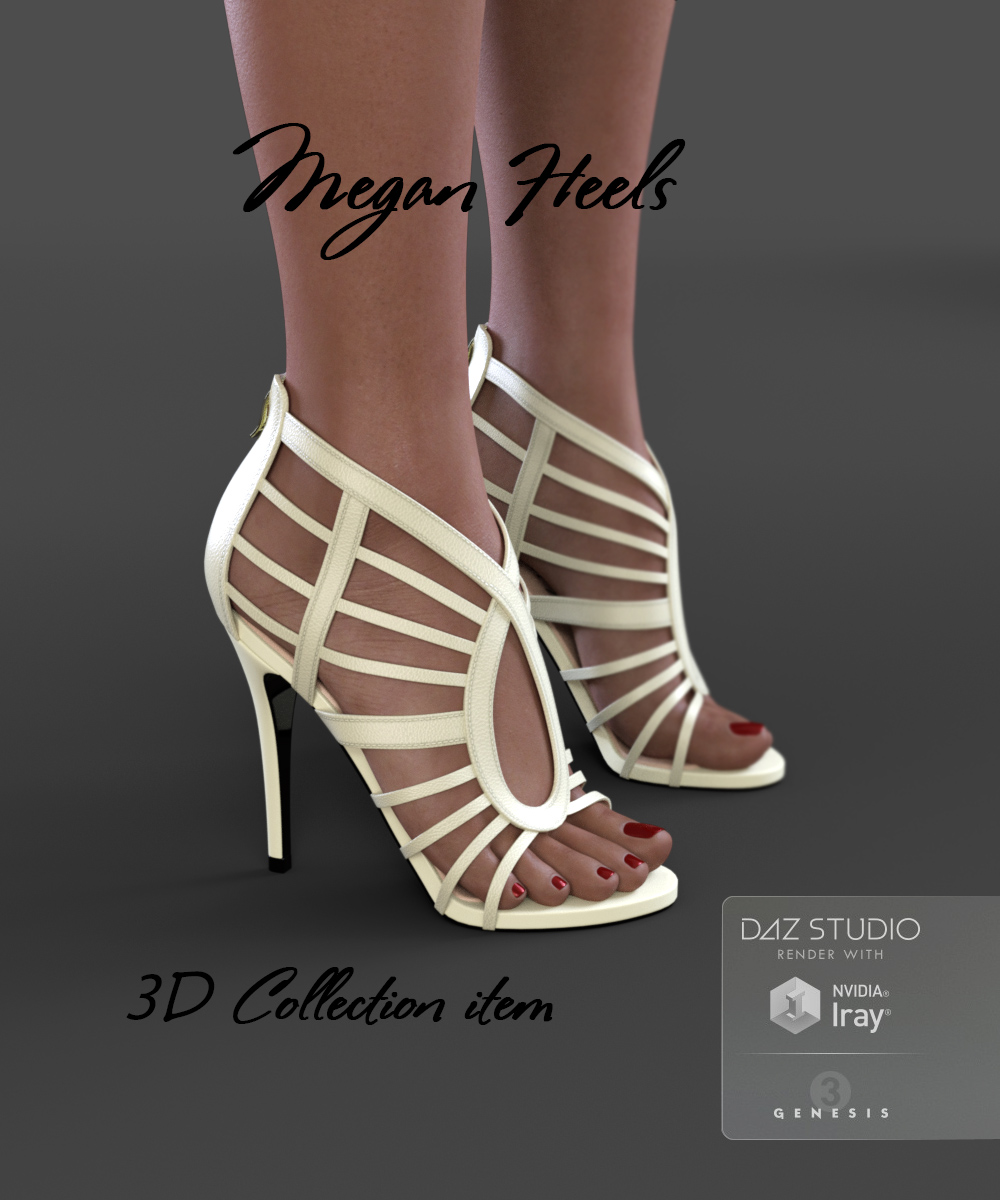 Megan Heels for Genesis 3 Female(s) | Daz 3D