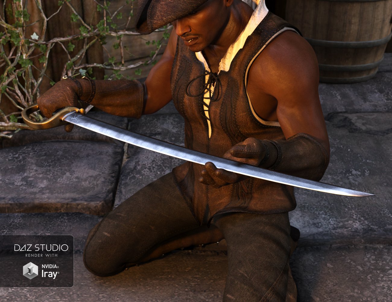 Pirate Weapons for Genesis 3 and 8 Male(s) and Female(s) Pirate Weapons for Genesis 3 and 8 Male(s) and Female(s) by: Val3dart, 3D Models by Daz 3D
