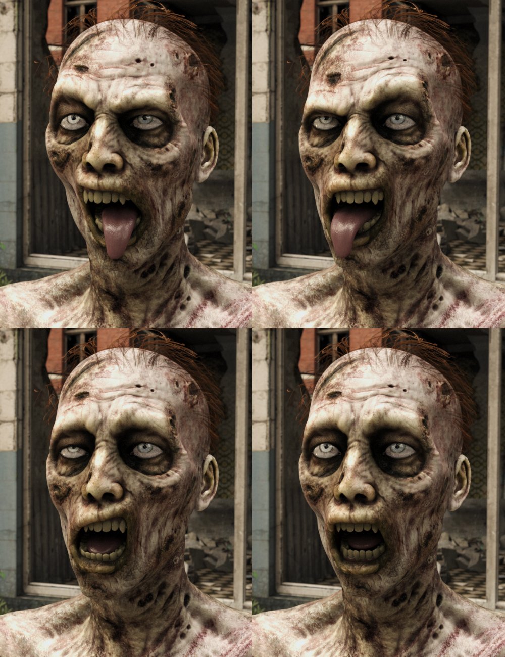 Capsces Living Dead Poses and Expressions for Markus Zombie Capsces Living Dead Poses and Expressions for Markus Zombie by: Capsces Digital Ink, 3D Models by Daz 3D