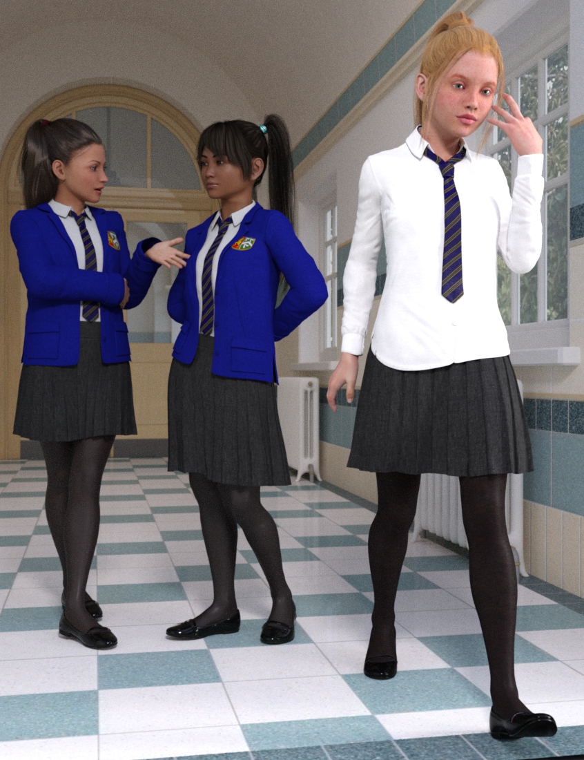 Time for School for Genesis 3 Female(s) | Daz 3D