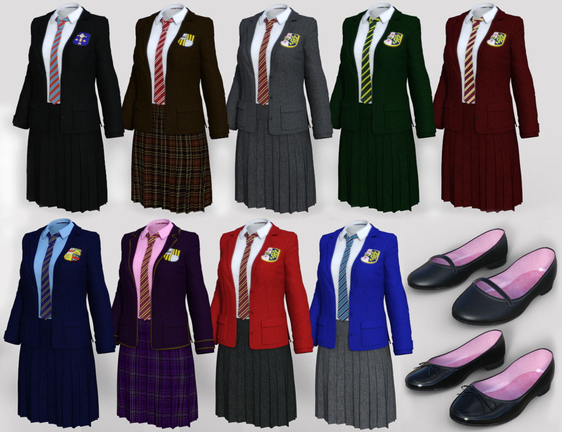 Time for School for Genesis 3 Female(s) | Daz 3D