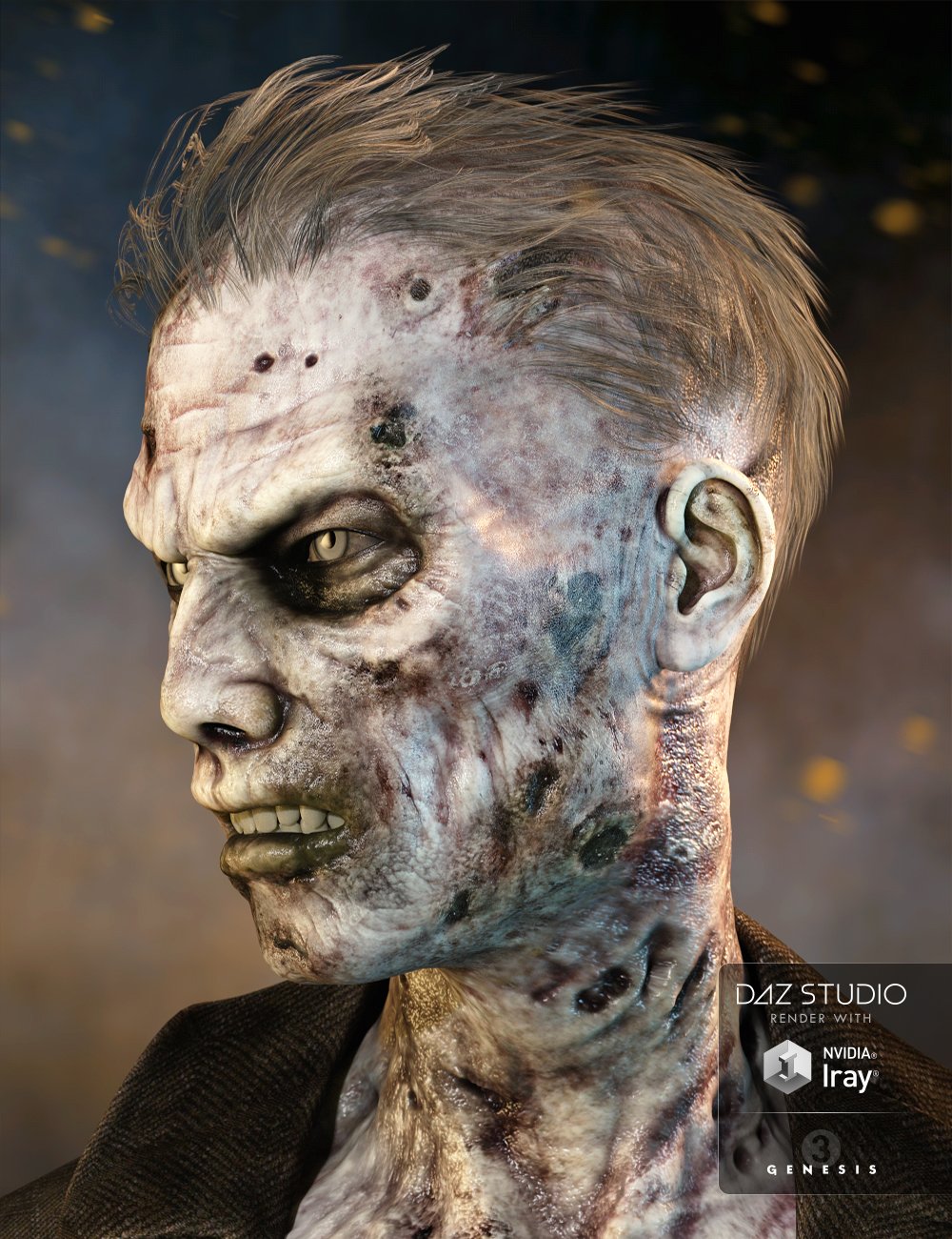 Markus Hair for Genesis 3 Male(s)