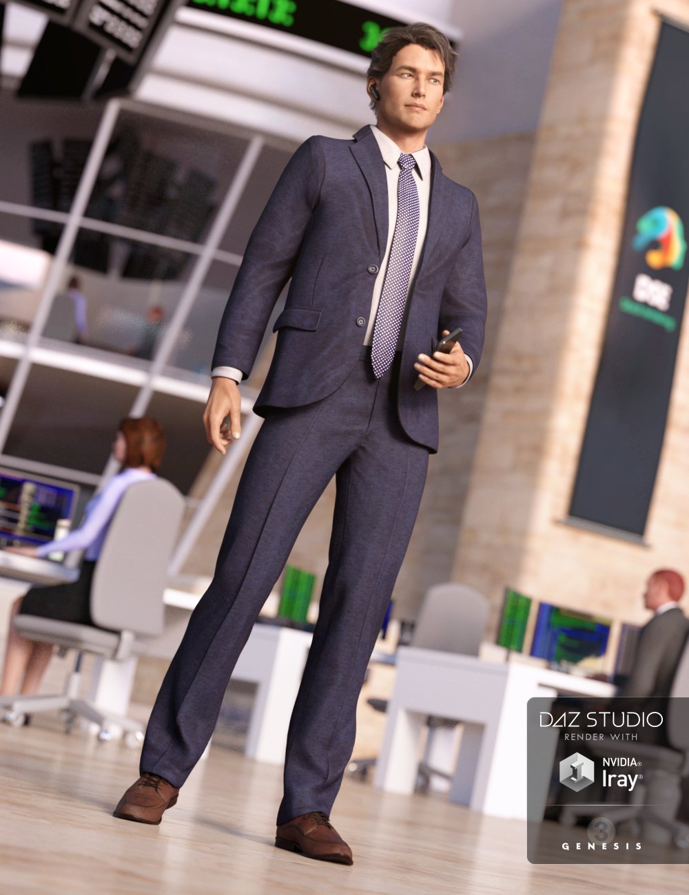 Trading Floor Outfit for Genesis 3 Male(s) Trading Floor Outfit for Genesis 3 Male(s) by: Mada, 3D Models by Daz 3D