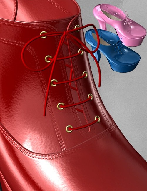 Heel Shoes For V3 | Daz 3D