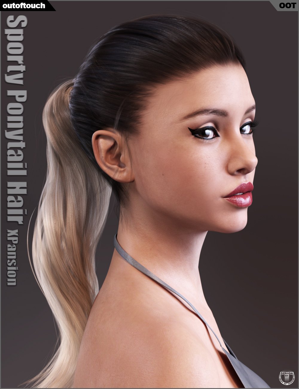 Sporty Ponytail Hair And Oot Hairblending 2.0 Texture Xpansion 