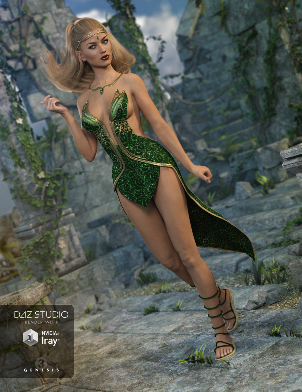 Elven Princess for Genesis 3 Female(s)