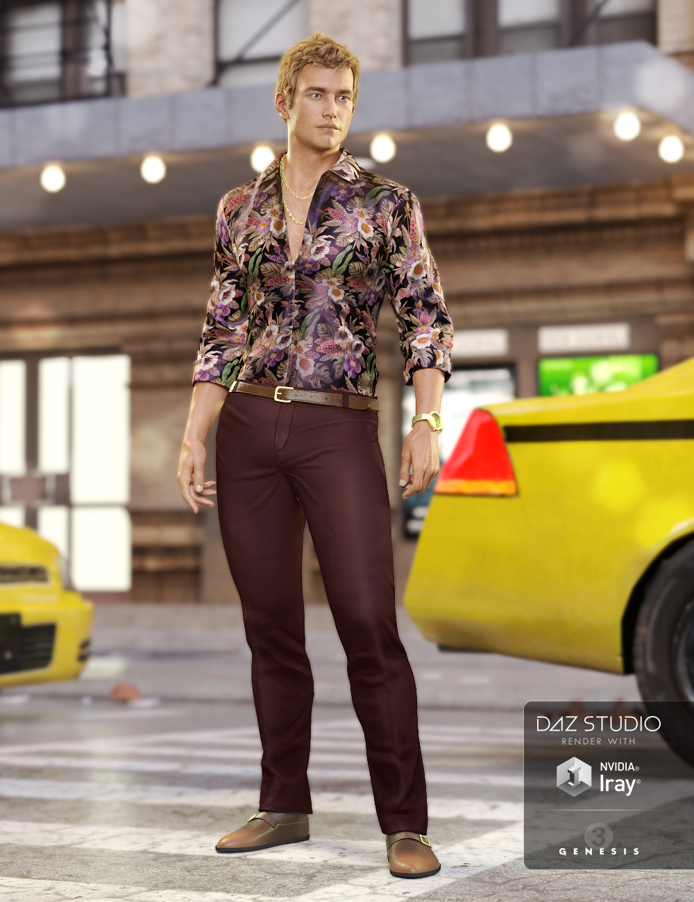 Montana Outfit Textures by: Demian, 3D Models by Daz 3D