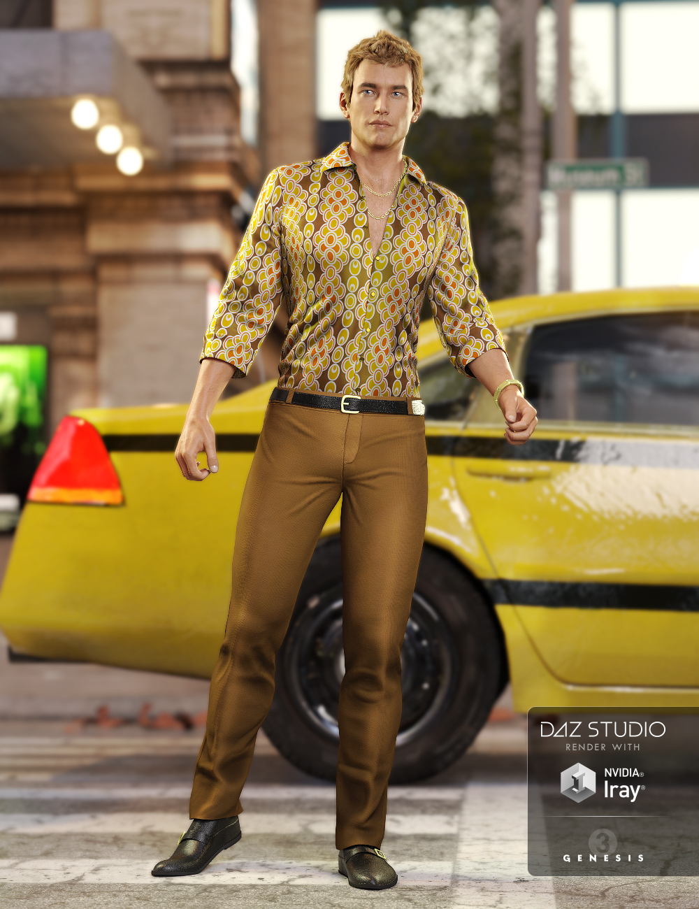 Montana Outfit Textures by: Demian, 3D Models by Daz 3D