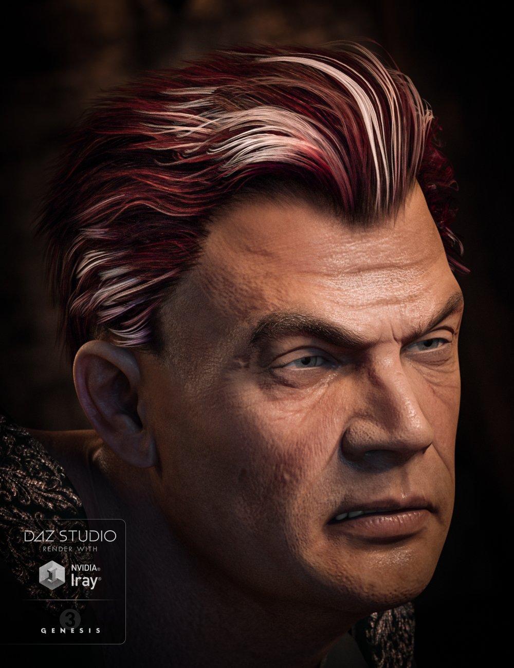 Mathius Hair for Genesis 3 Male(s) Mathius Hair for Genesis 3 Male(s) by: goldtassel, 3D Models by Daz 3D