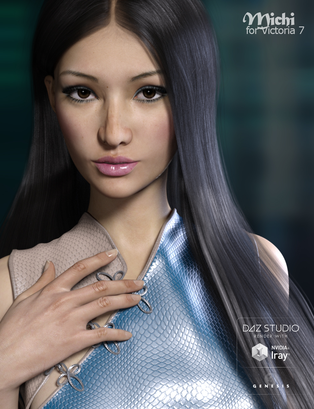 Michi HD for Victoria 7 by: Raiya, 3D Models by Daz 3D
