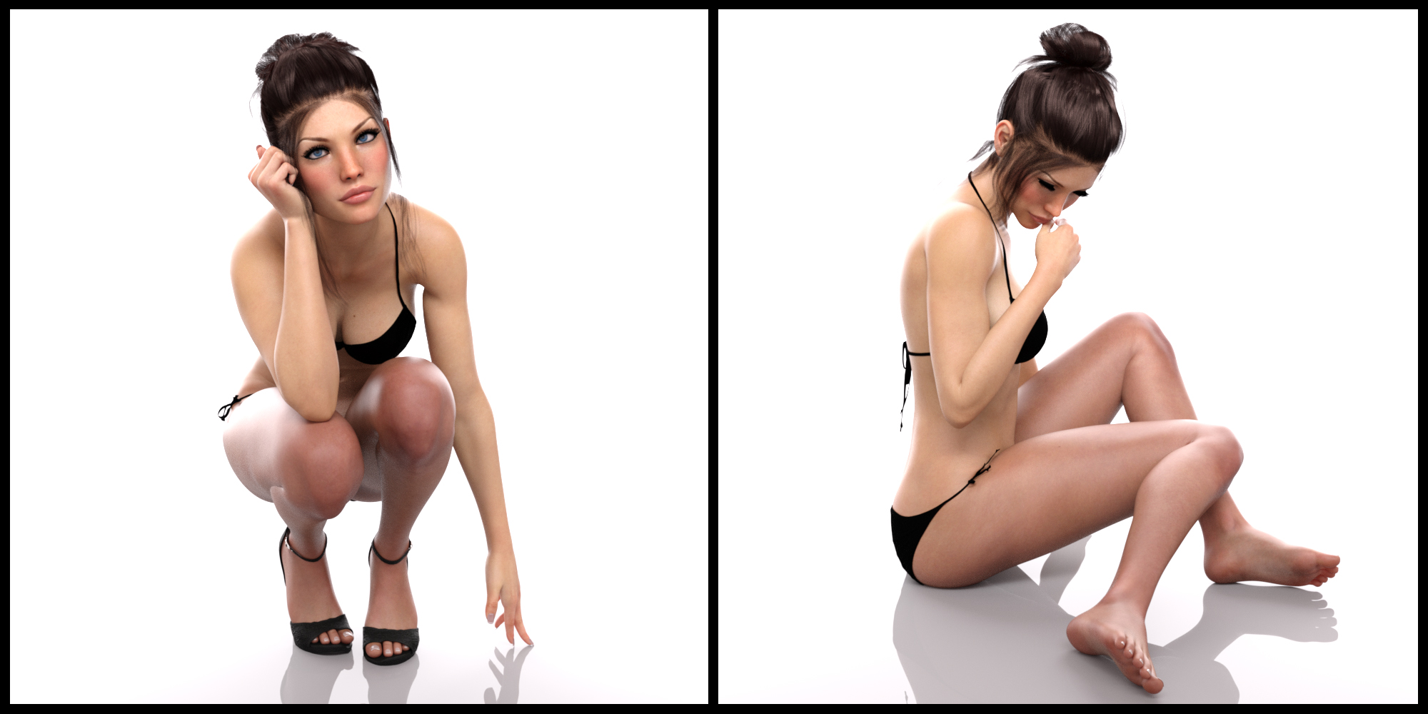 Elite Poses for Genesis 3 Female by: lunchlady, 3D Models by Daz 3D