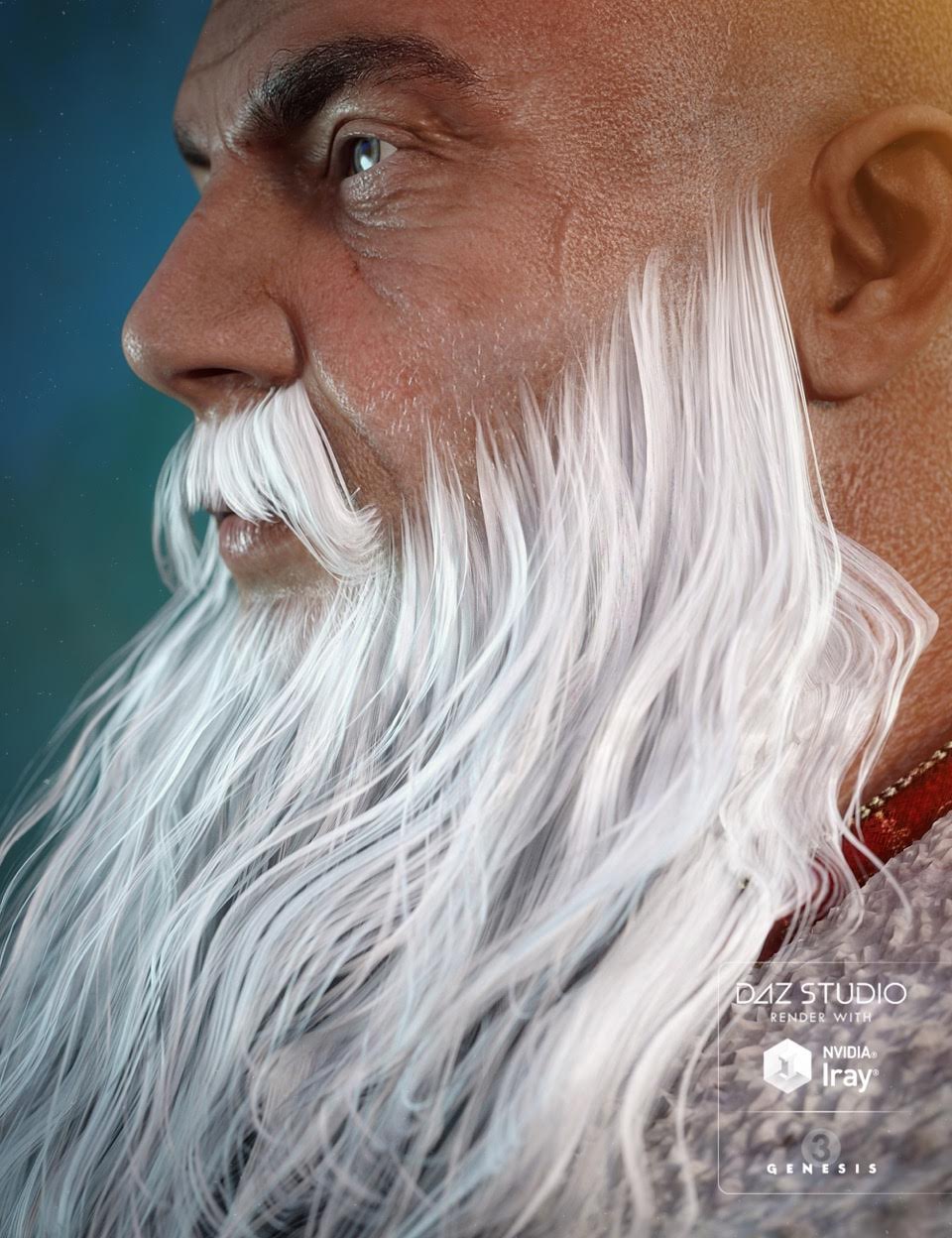 Santa Beard for Genesis 3 Male(s) Santa Beard for Genesis 3 Male(s) by: goldtassel, 3D Models by Daz 3D