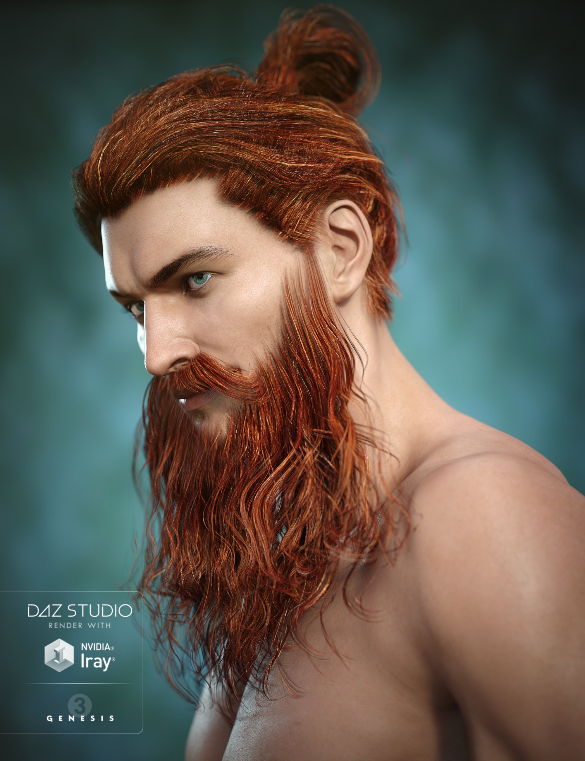 Colors for Santa Beard by: goldtassel, 3D Models by Daz 3D