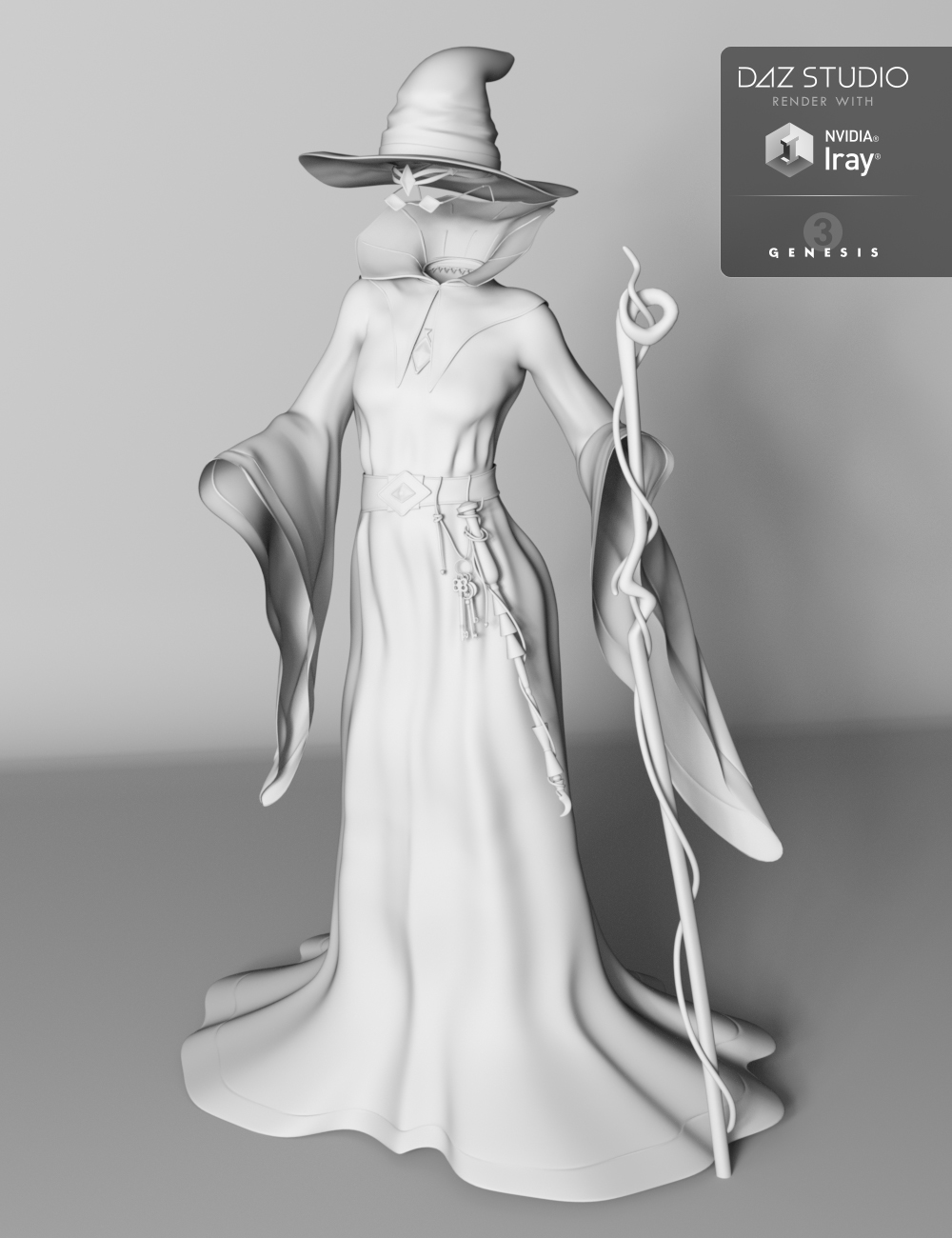 Sorceress for Genesis 3 Female(s) by: JGreenleesPoisenedLily, 3D Models by Daz 3D