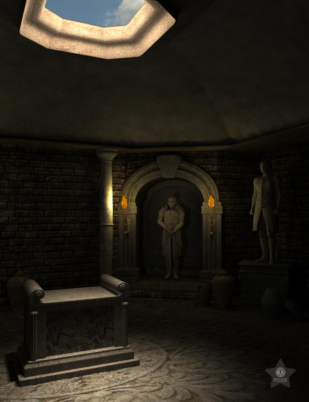 Staging Chamber by: NGartplay, 3D Models by Daz 3D