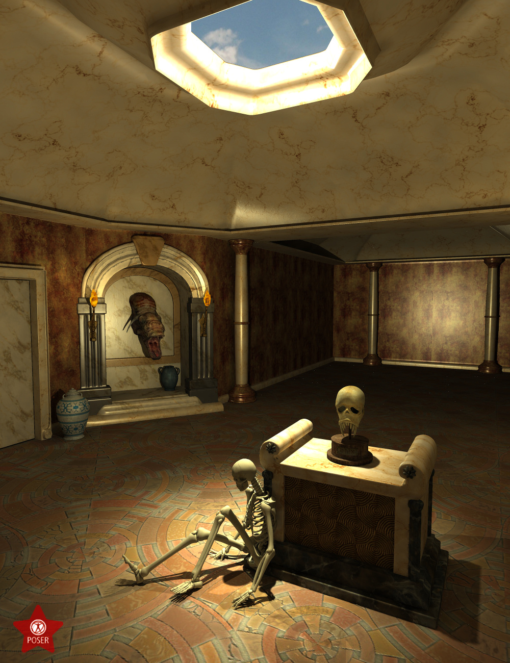 Staging Chamber Staging Chamber by: NGartplay, 3D Models by Daz 3D