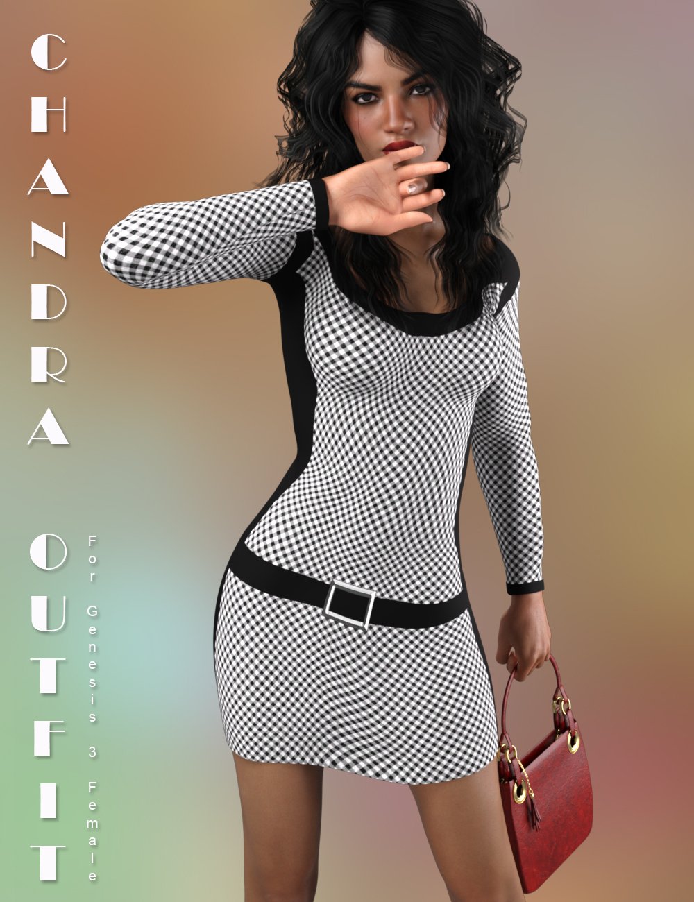 Chandra Outfit for Genesis 3 Female(s) by: SWAMP3Design, 3D Models by Daz 3D