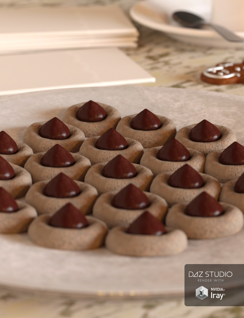 Christmas Cookies | Daz 3D