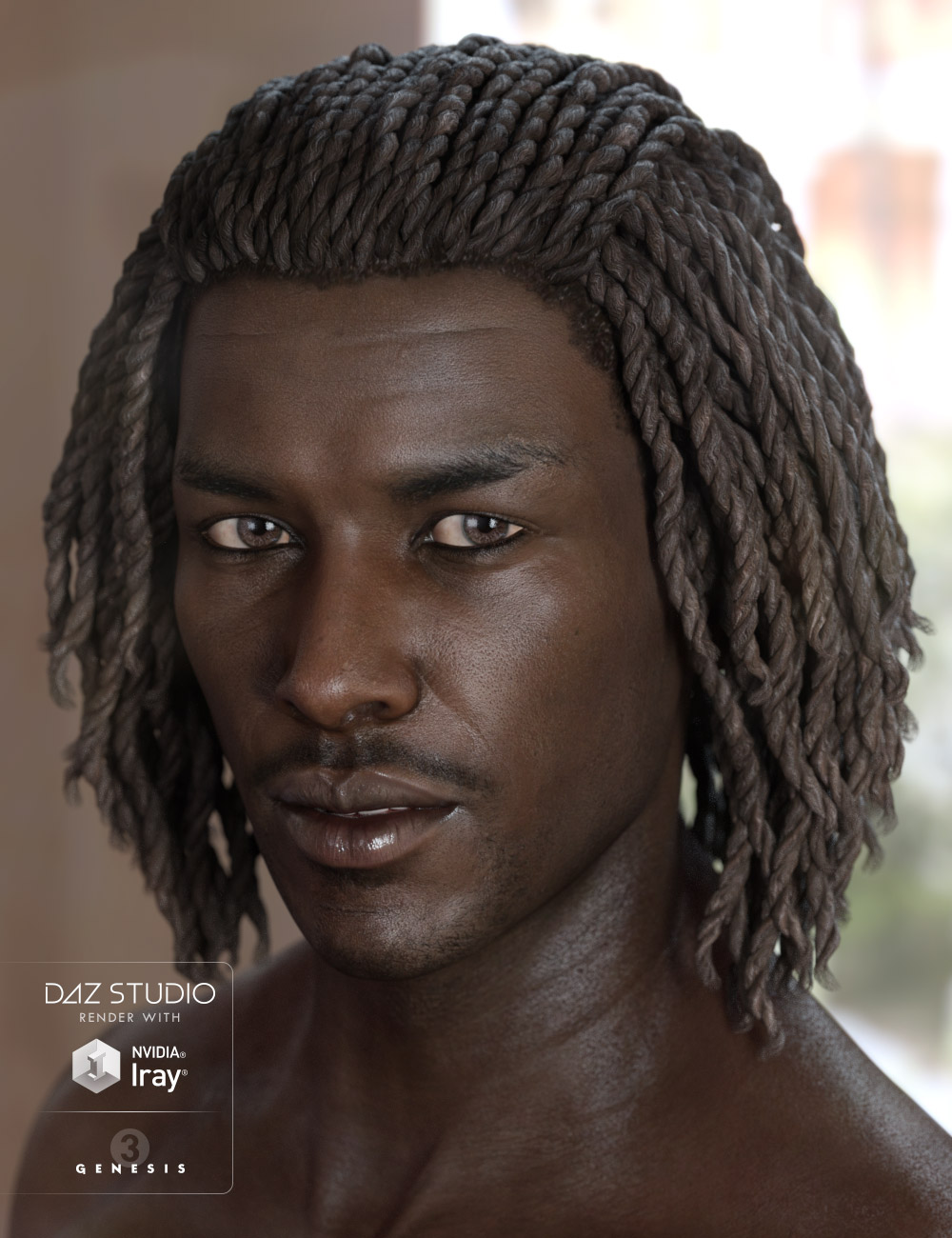 Diesel Hair for Genesis 3 Male(s) & Female(s) by: AprilYSH, 3D Models by Daz 3D