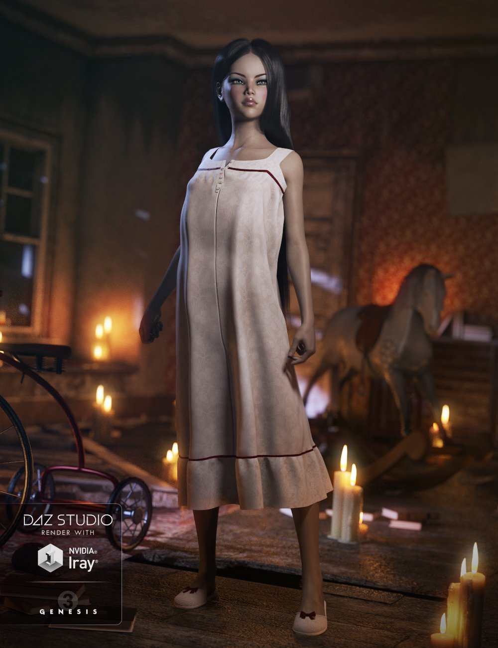 Sleepy Nights for Genesis 3 Female(s) Sleepy Nights for Genesis 3 Female(s) by: Anna BenjaminBarbara BrundonUmblefugly, 3D Models by Daz 3D