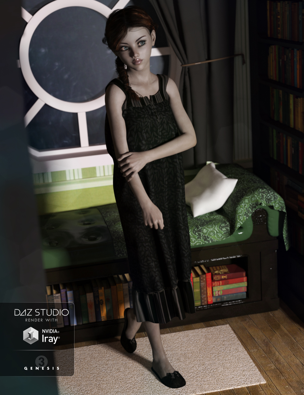 Sleepy Nights Textures by: Anna Benjamin, 3D Models by Daz 3D