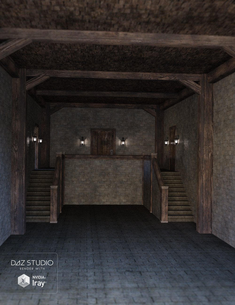 Castle Interior Castle Interior by: , 3D Models by Daz 3D
