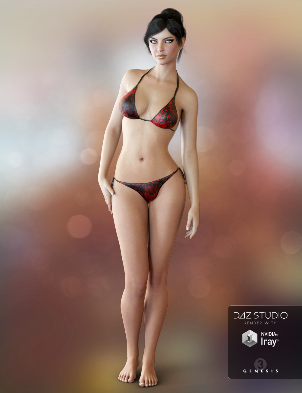 Desidora for Genesis 3 Female by: RazielJessaii, 3D Models by Daz 3D