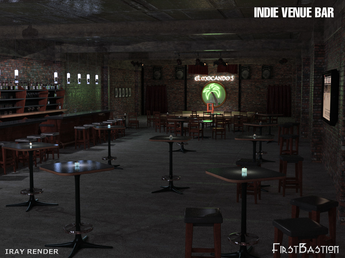 1stBastion's Indie Scene Venue Bar 1stBastion's Indie Scene Venue Bar by: FirstBastion, 3D Models by Daz 3D