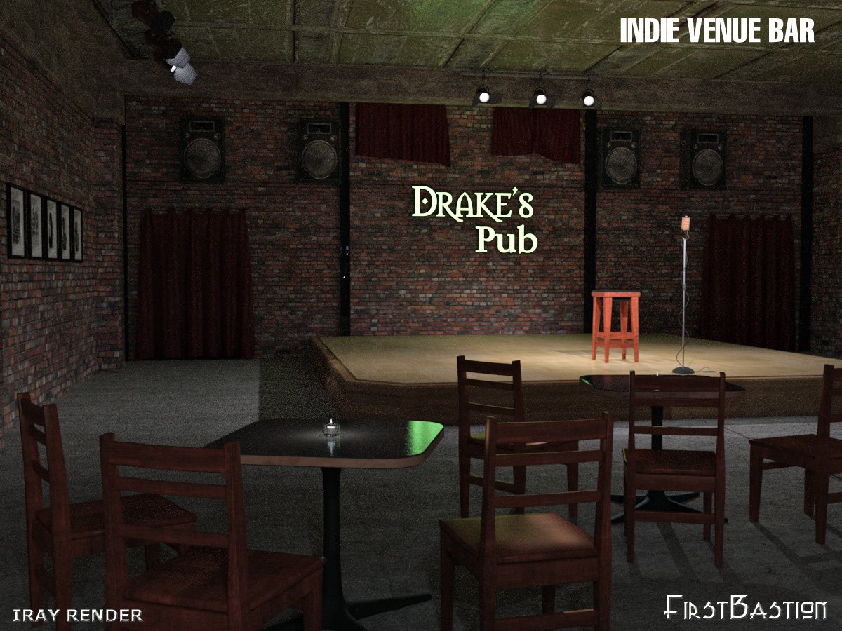 1stBastion's Indie Scene Venue Bar 1stBastion's Indie Scene Venue Bar by: FirstBastion, 3D Models by Daz 3D