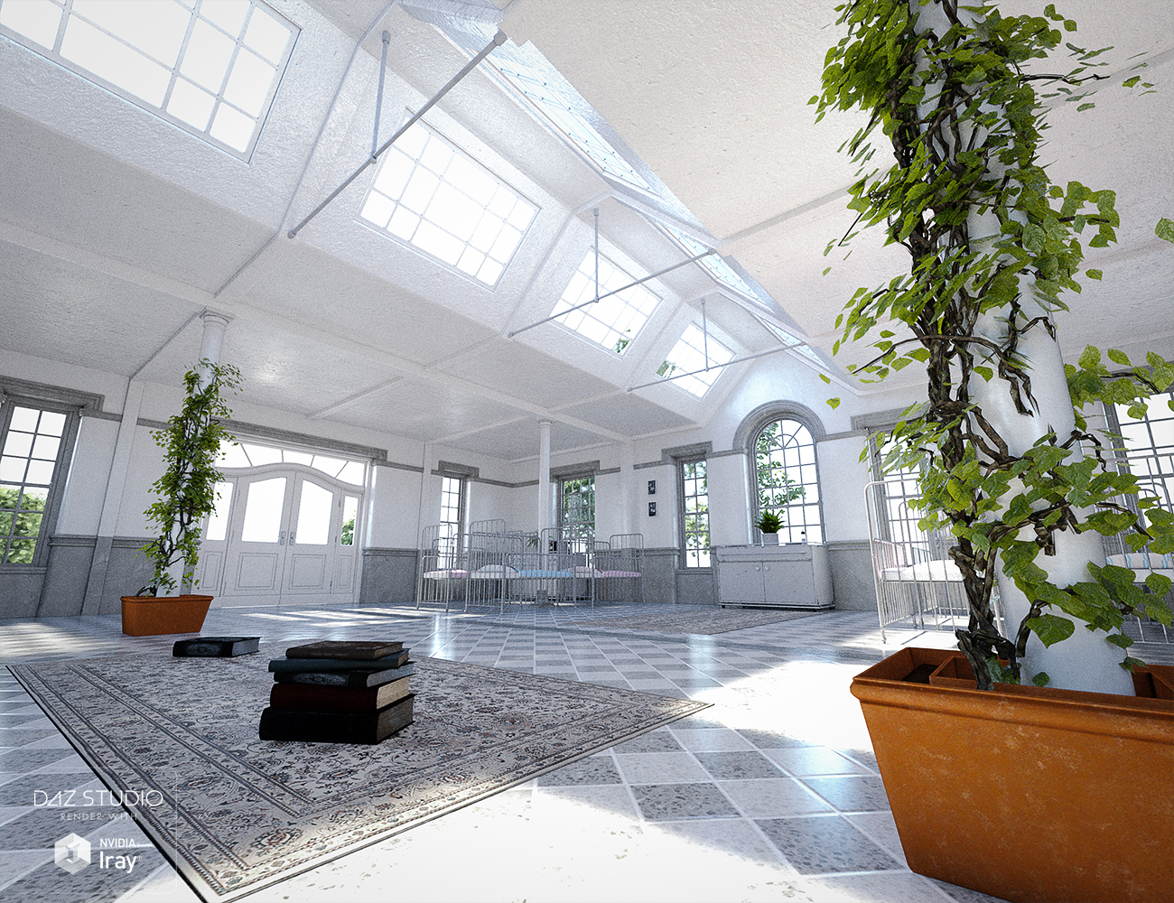 West Park Nursery Props Clinical West Park Nursery Props Clinical by: Ravnheart, 3D Models by Daz 3D