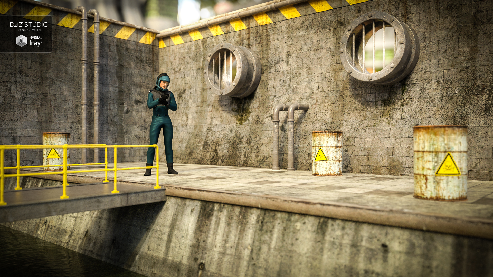 Toxic Dumping Exterior Toxic Dumping Exterior by: , 3D Models by Daz 3D