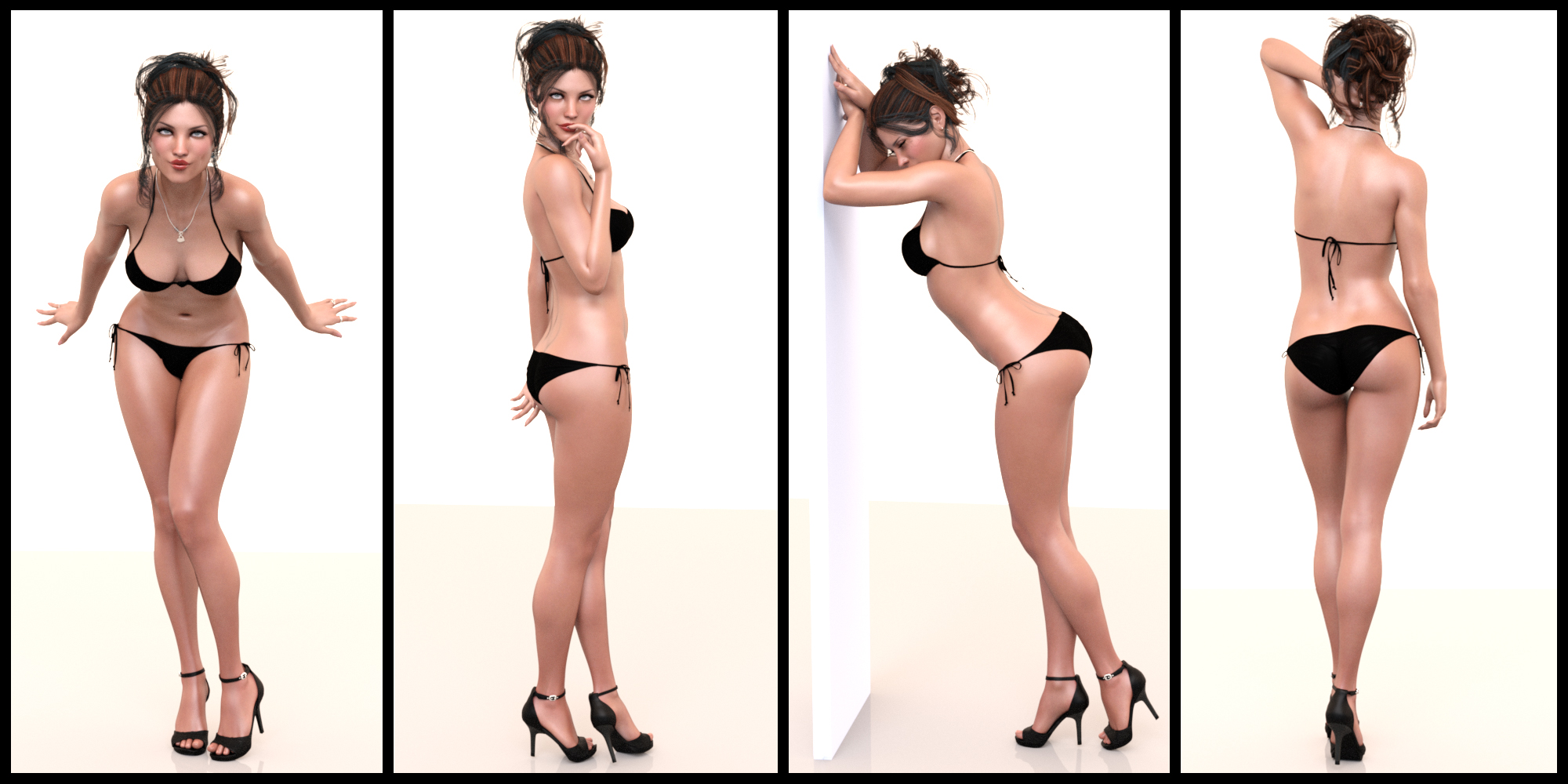 Captivate Poses for Genesis 3 Female(s) by: lunchlady, 3D Models by Daz 3D