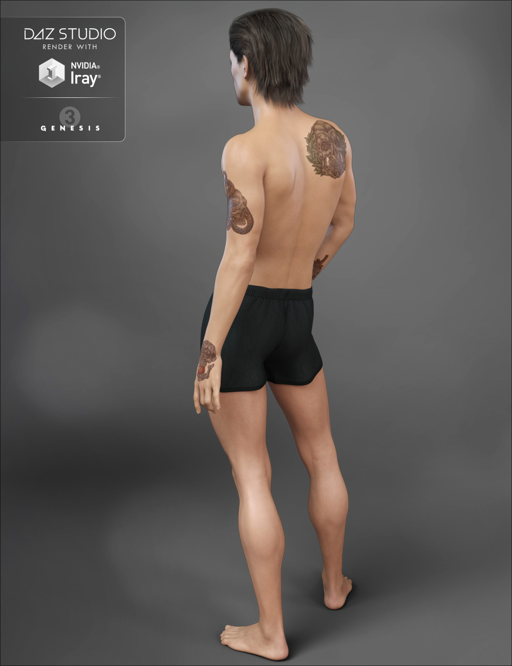 FW Hunter HD for Michael 7 FW Hunter HD for Michael 7 by: Fred Winkler Art, 3D Models by Daz 3D
